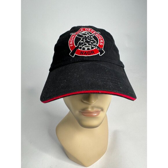 Frontline Defenders NAGR Black Baseball Cap By Otto One Size Fits Most - Picture 11 of 16